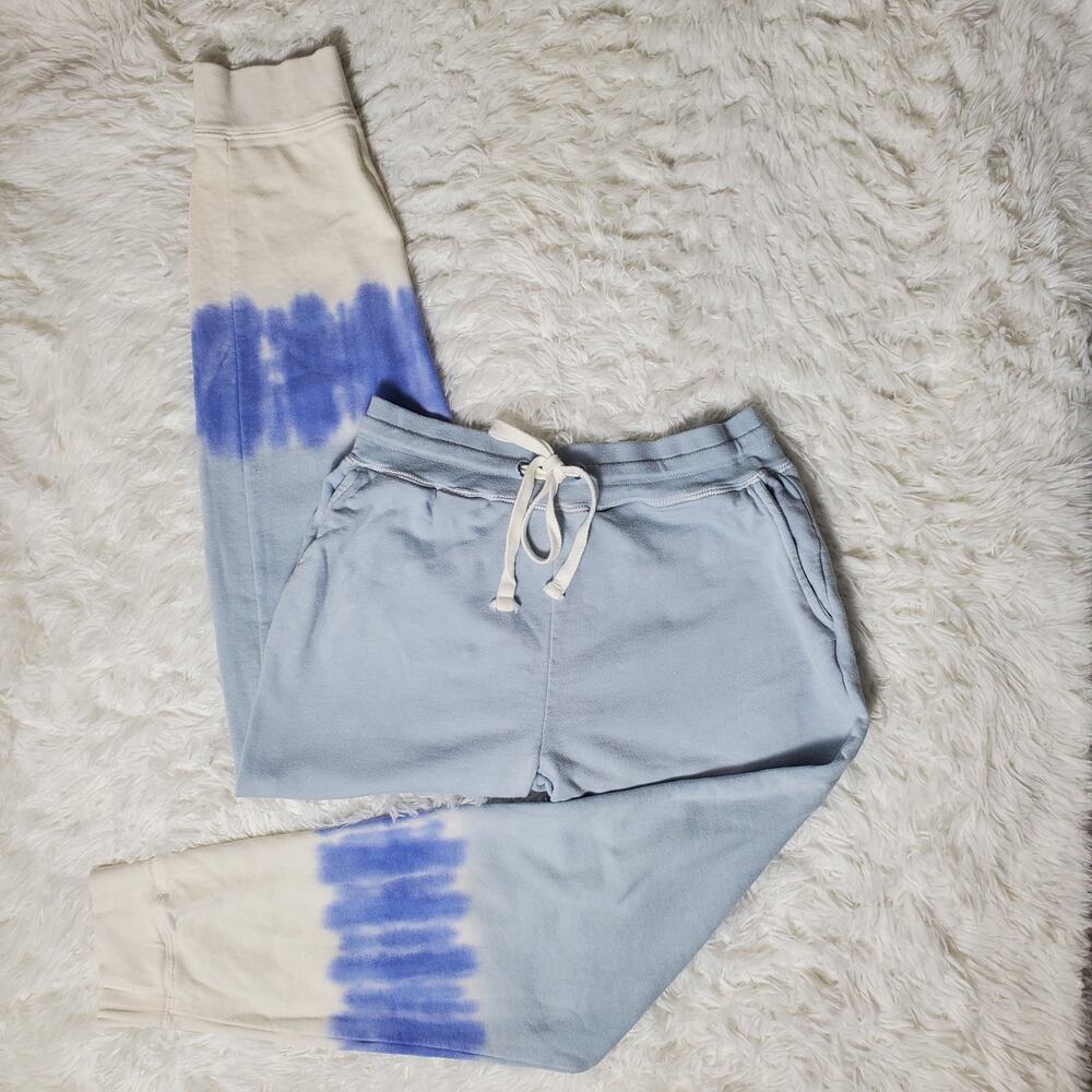 Rails Oakland Blue Tie Dye Joggers Cotton Blend Small